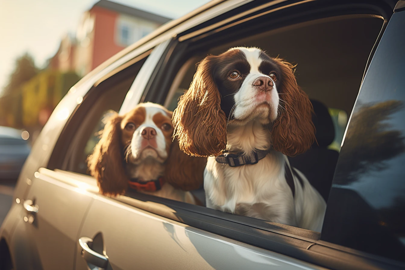 Toyota Sienna Dog Carrier Car Seat for English Toy Spaniel